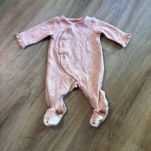 Carter’s Pink Quilted Kids One Piece